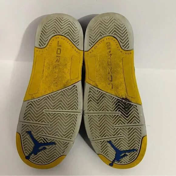 Air Jordan 5 Retro Laney Varsity Royal Blue Sneakers - Picture 7 of 8